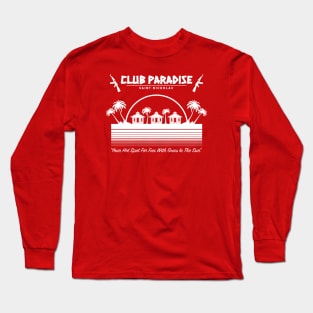 Club Paradise: Saint Nicholas (white) Long Sleeve T-Shirt